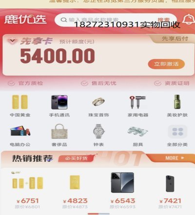鹿优选额度怎么使用