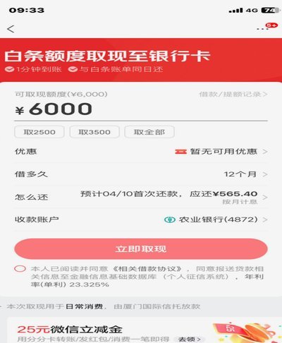 白条提现：玩法与风险