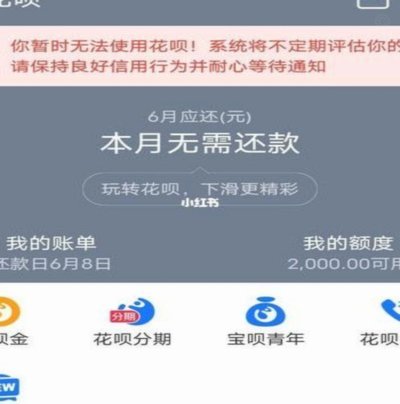 花呗出什么事儿了啊
